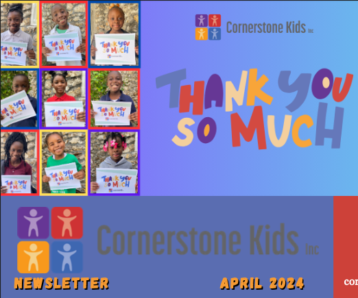 Cornerstone Kids Newsletter | Apr 2024 | Cornerstone Kids Inc